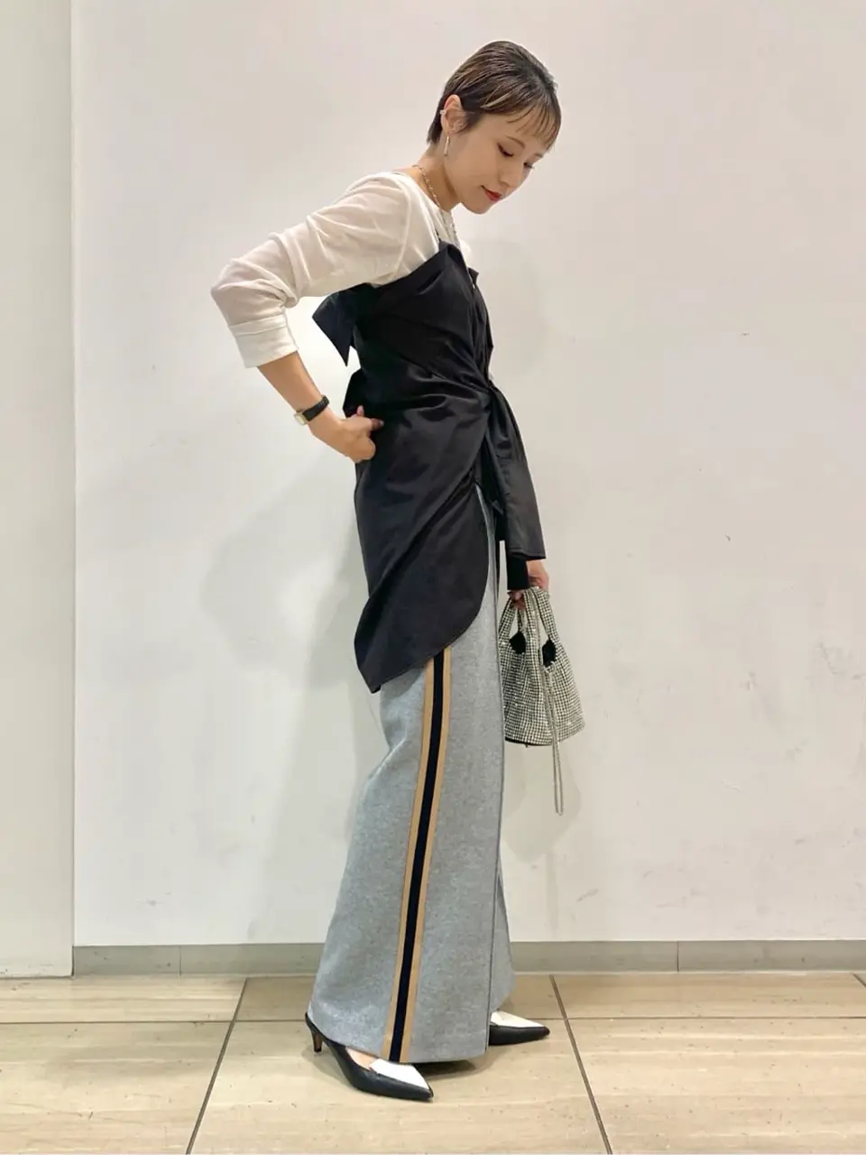 GRACE CONTINENTAL haruka iwasaki コーディネート画像