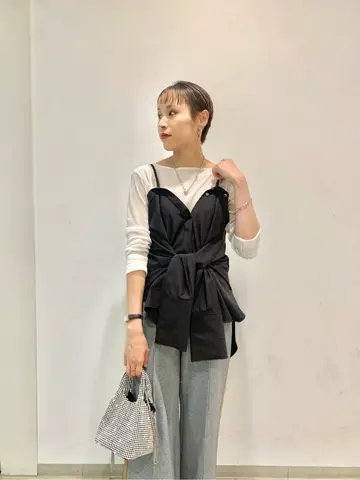 GRACE CONTINENTAL haruka iwasaki コーディネート画像