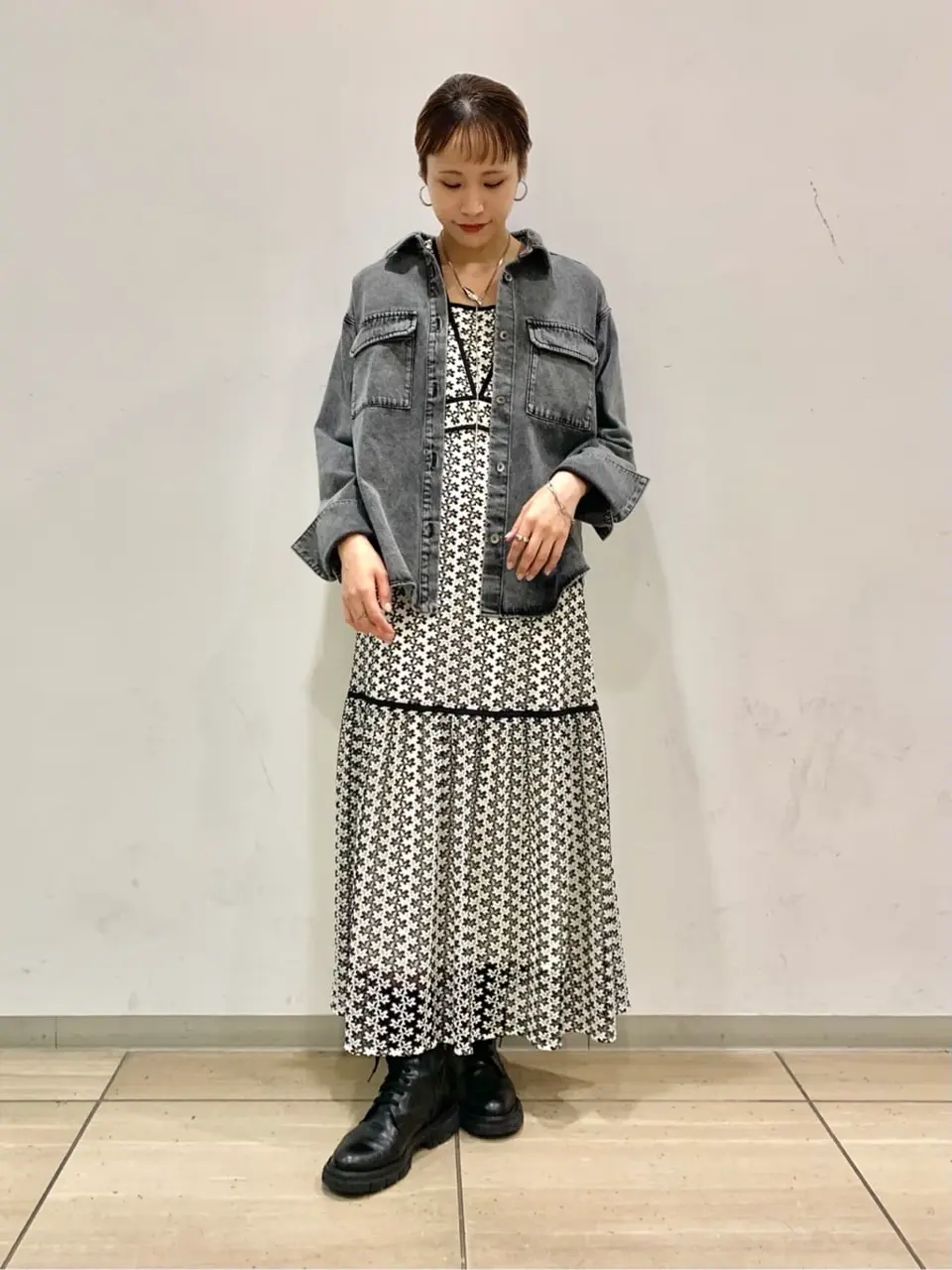 GRACE CONTINENTAL haruka iwasaki コーディネート画像