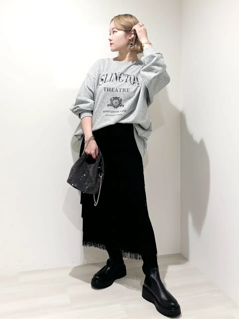 GRACE CONTINENTAL SAYUMI Nagashima コーディネート画像