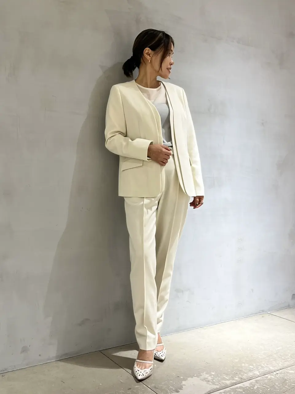 GRACE CONTINENTAL 穐山　香織 コーディネート画像