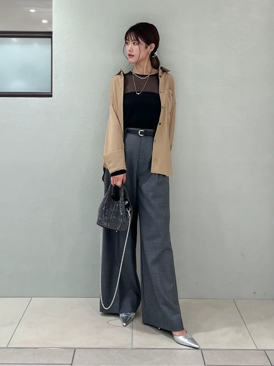 GRACE CONTINENTAL A.Kameyama コーディネート画像