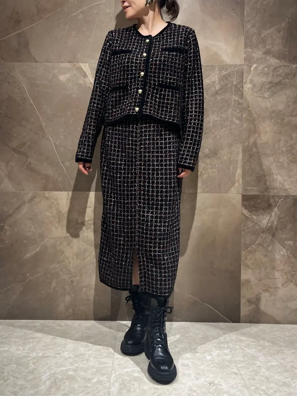 GRACE CONTINENTAL 穐山　香織 コーディネート画像