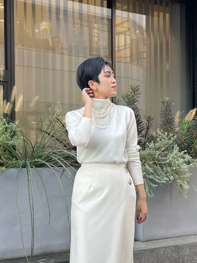 GRACE CONTINENTAL yoshi コーディネート画像