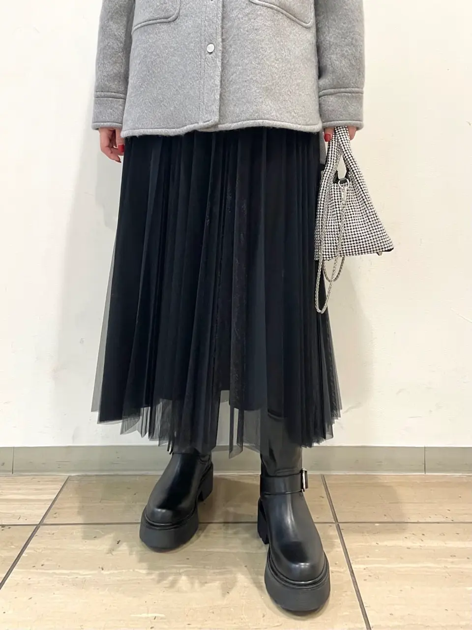 GRACE CONTINENTAL yoshi コーディネート画像