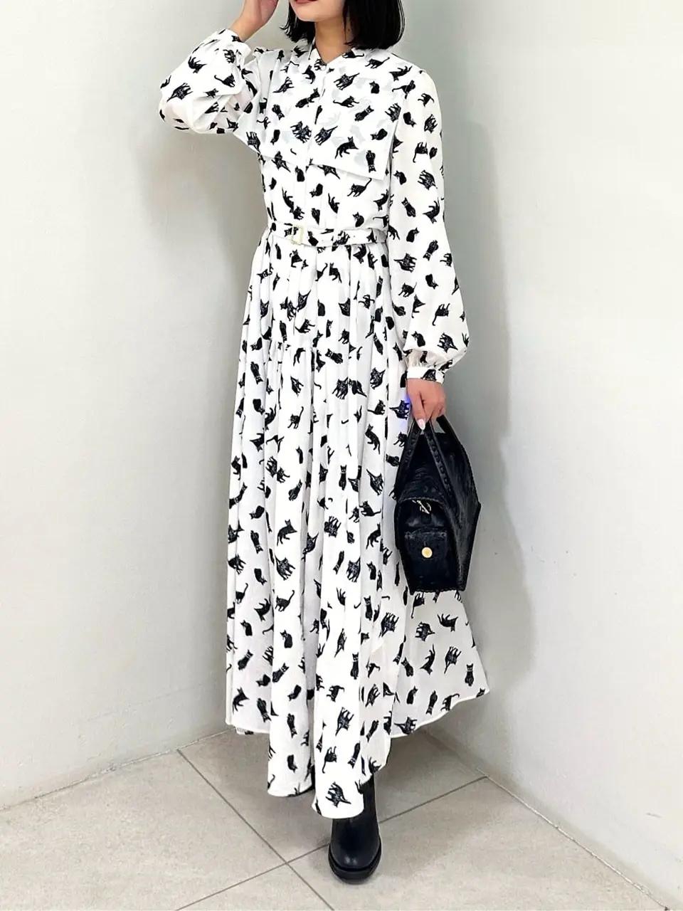 GRACE CONTINENTAL MORITA AI コーディネート画像