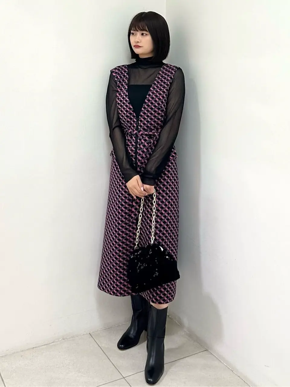 GRACE CONTINENTAL MORITA AI コーディネート画像