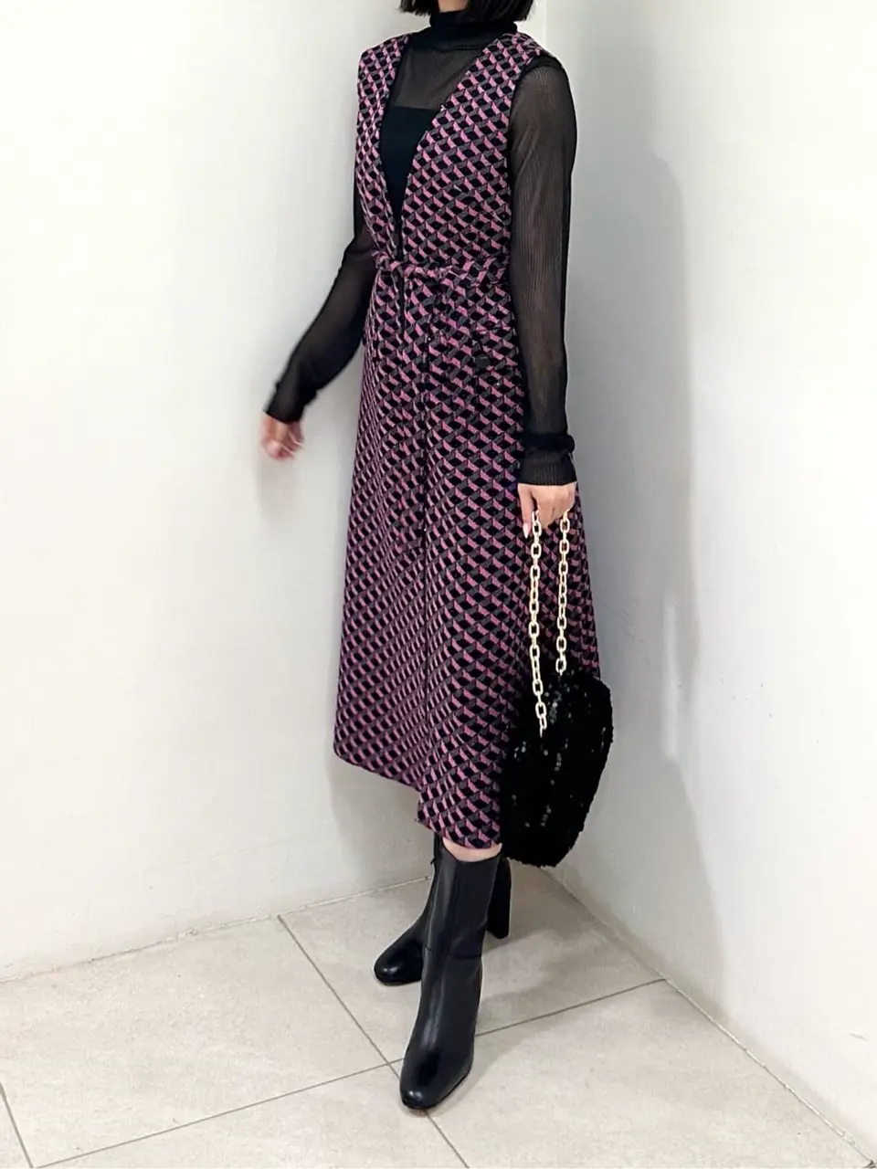 GRACE CONTINENTAL MORITA AI コーディネート画像