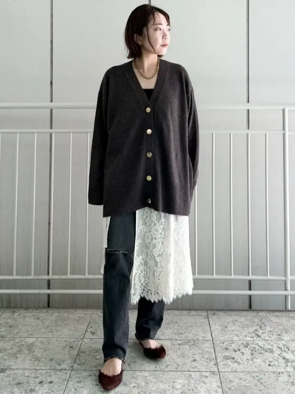 GRACE CONTINENTAL imoto コーディネート画像