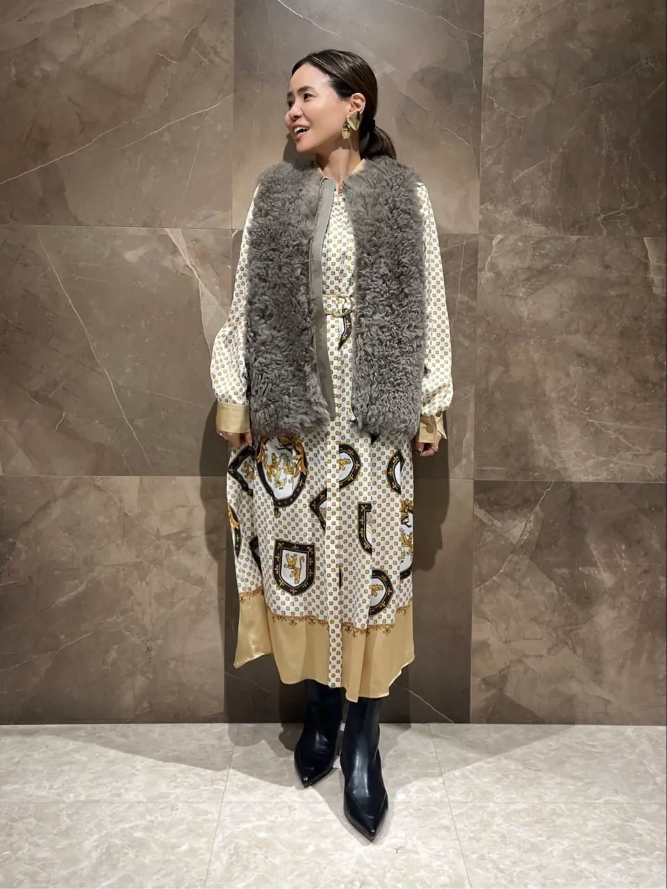 GRACE CONTINENTAL 穐山　香織 コーディネート画像