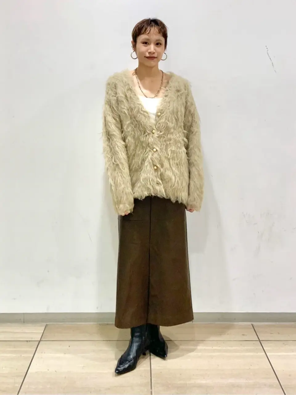 GRACE CONTINENTAL haruka iwasaki コーディネート画像