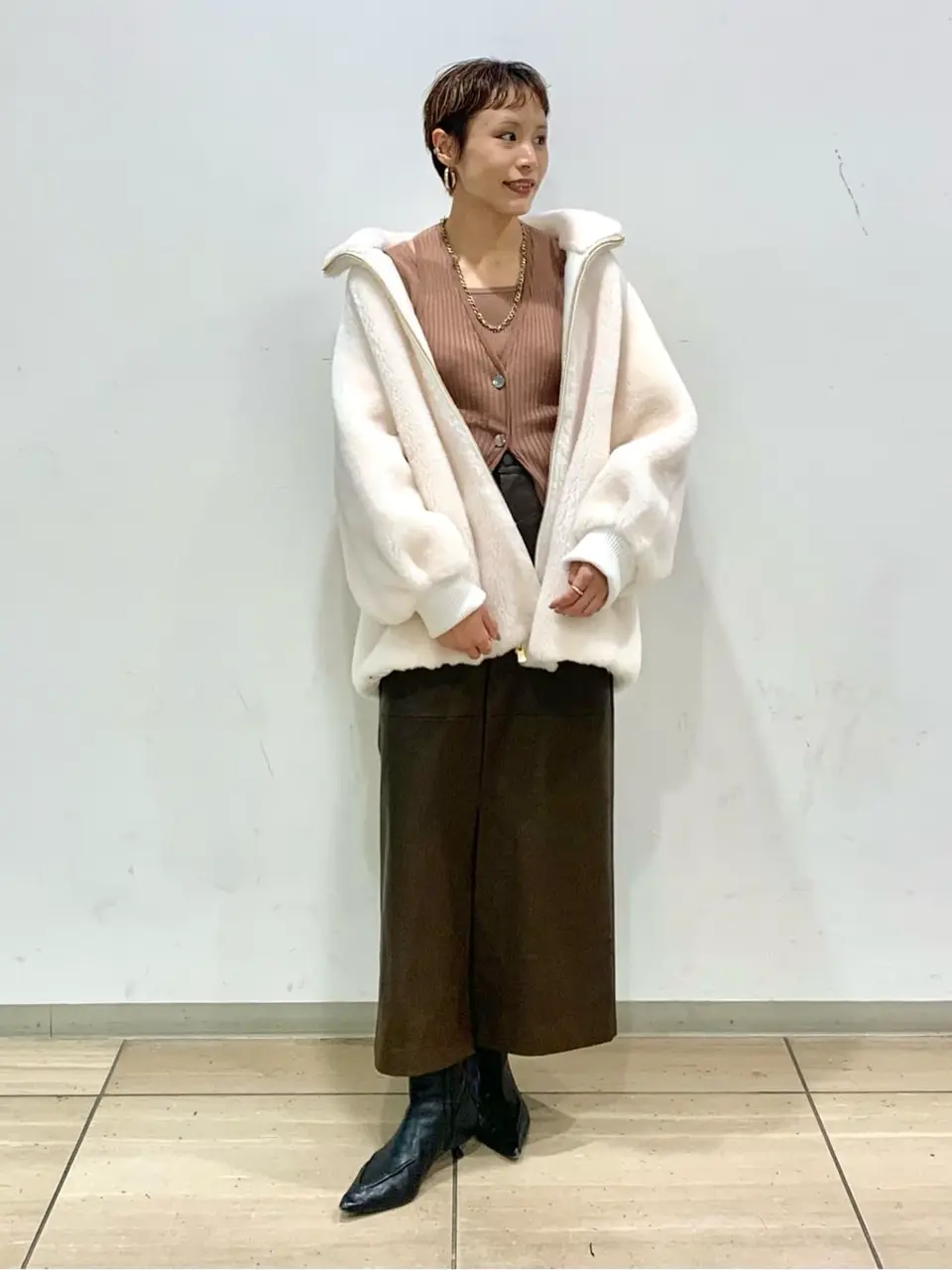 GRACE CONTINENTAL haruka iwasaki コーディネート画像