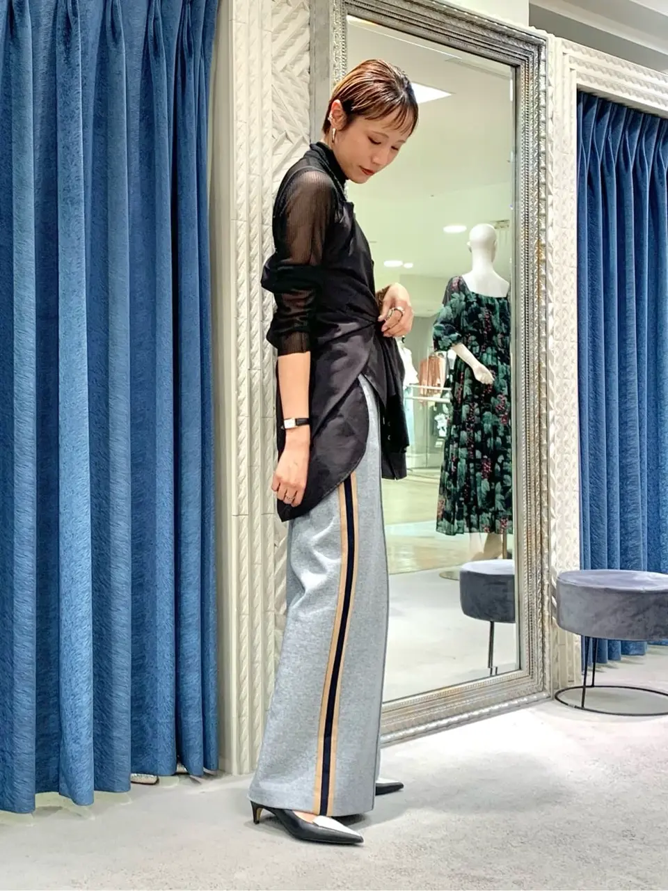 GRACE CONTINENTAL haruka iwasaki コーディネート画像