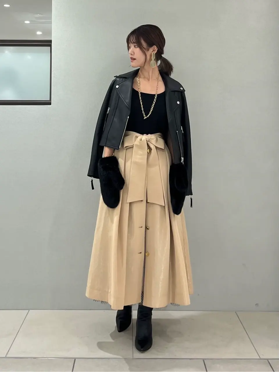 GRACE CONTINENTAL A.Kameyama コーディネート画像