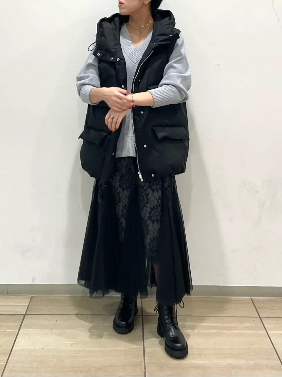 GRACE CONTINENTAL yoshi コーディネート画像