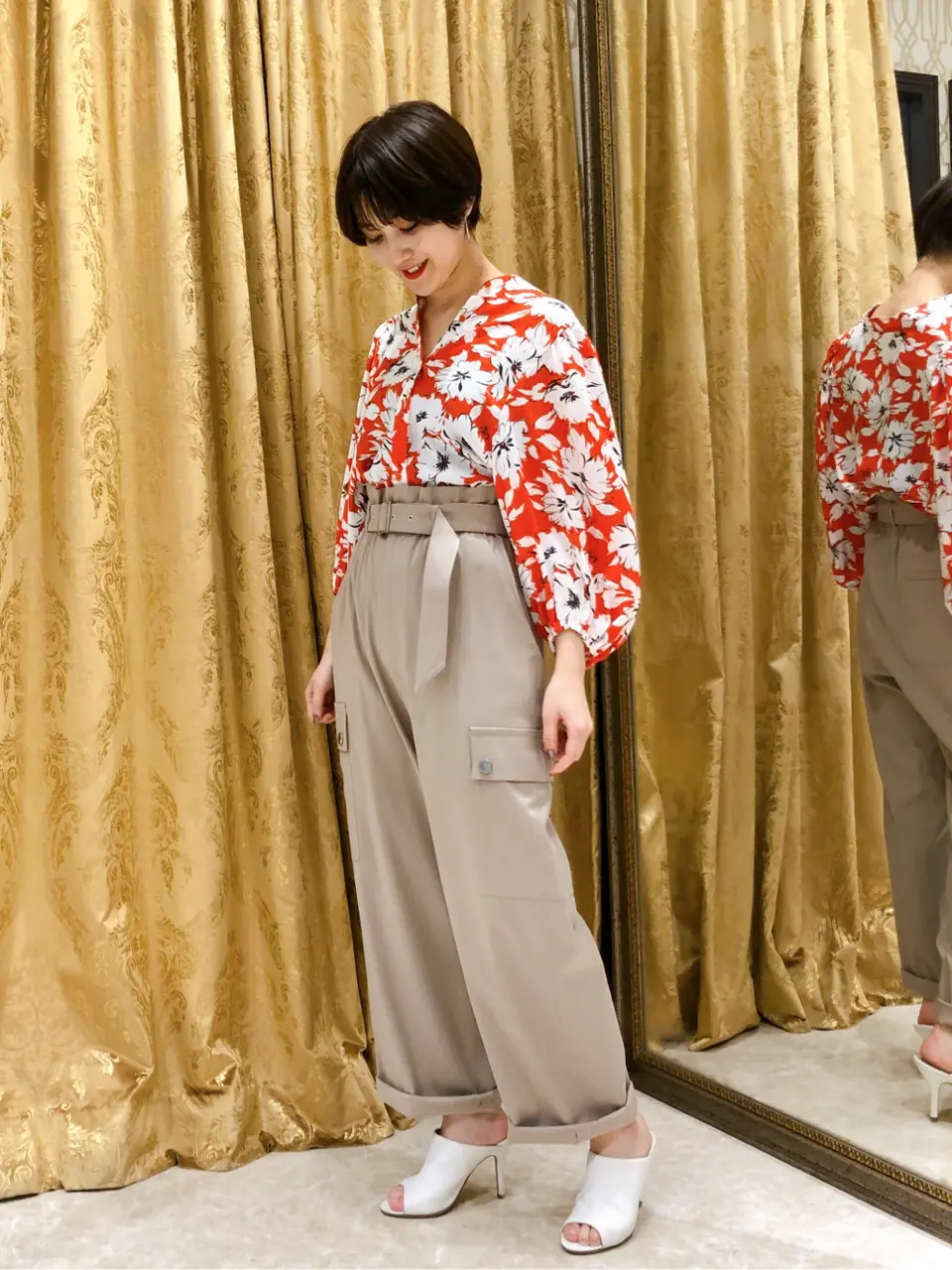 GRACE CONTINENTAL A.FUKUDA コーディネート画像