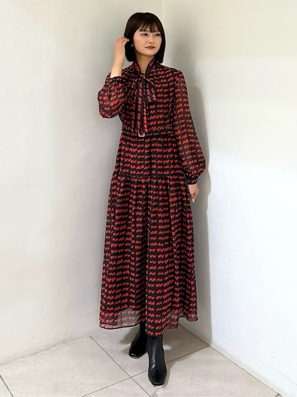 GRACE CONTINENTAL MORITA AI コーディネート画像