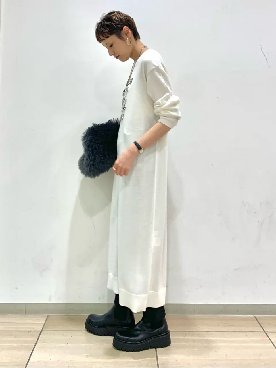 GRACE CONTINENTAL haruka iwasaki コーディネート画像