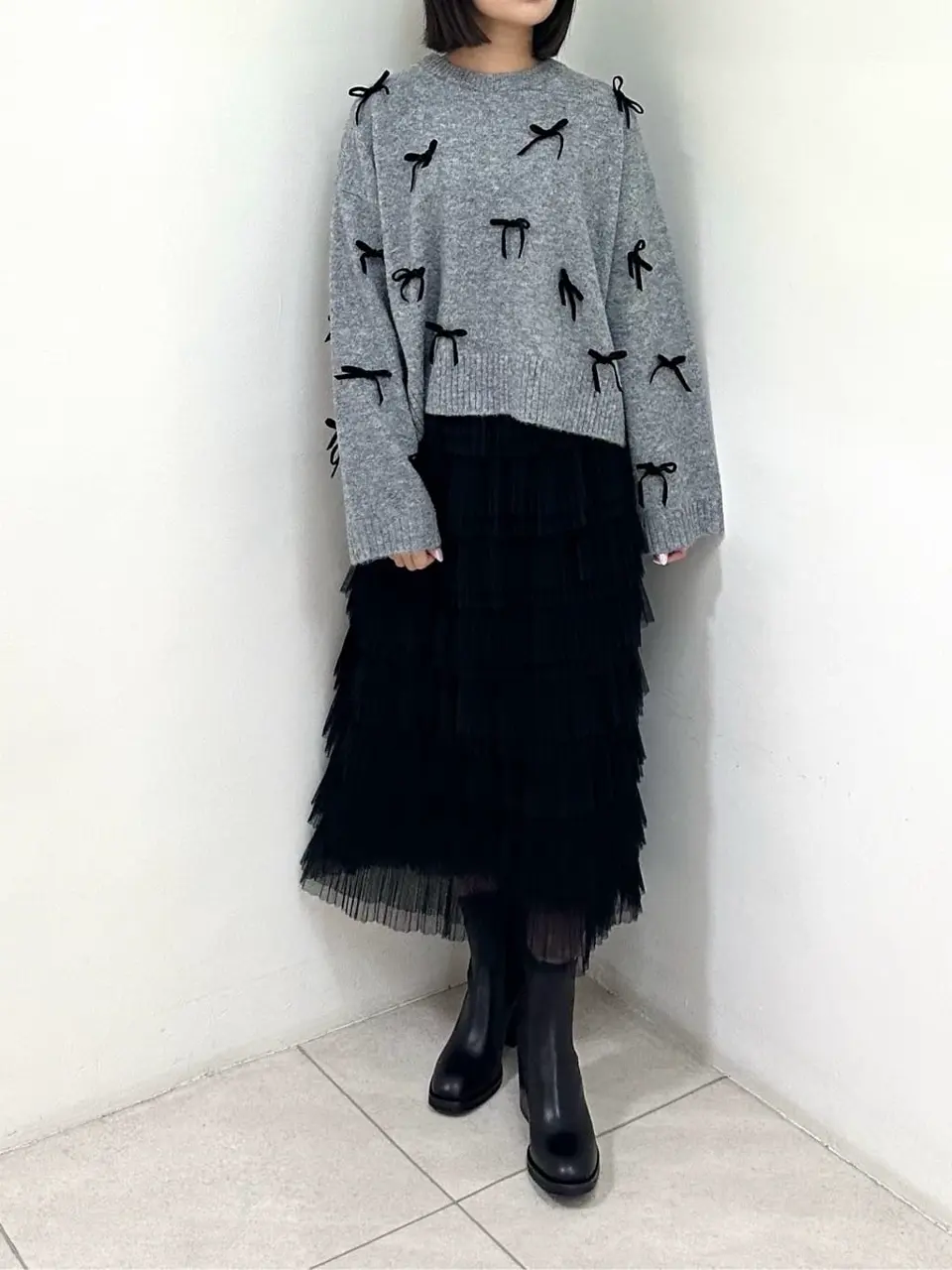 GRACE CONTINENTAL MORITA AI コーディネート画像