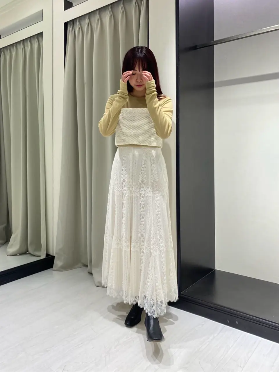 GRACE CONTINENTAL Abe コーディネート画像