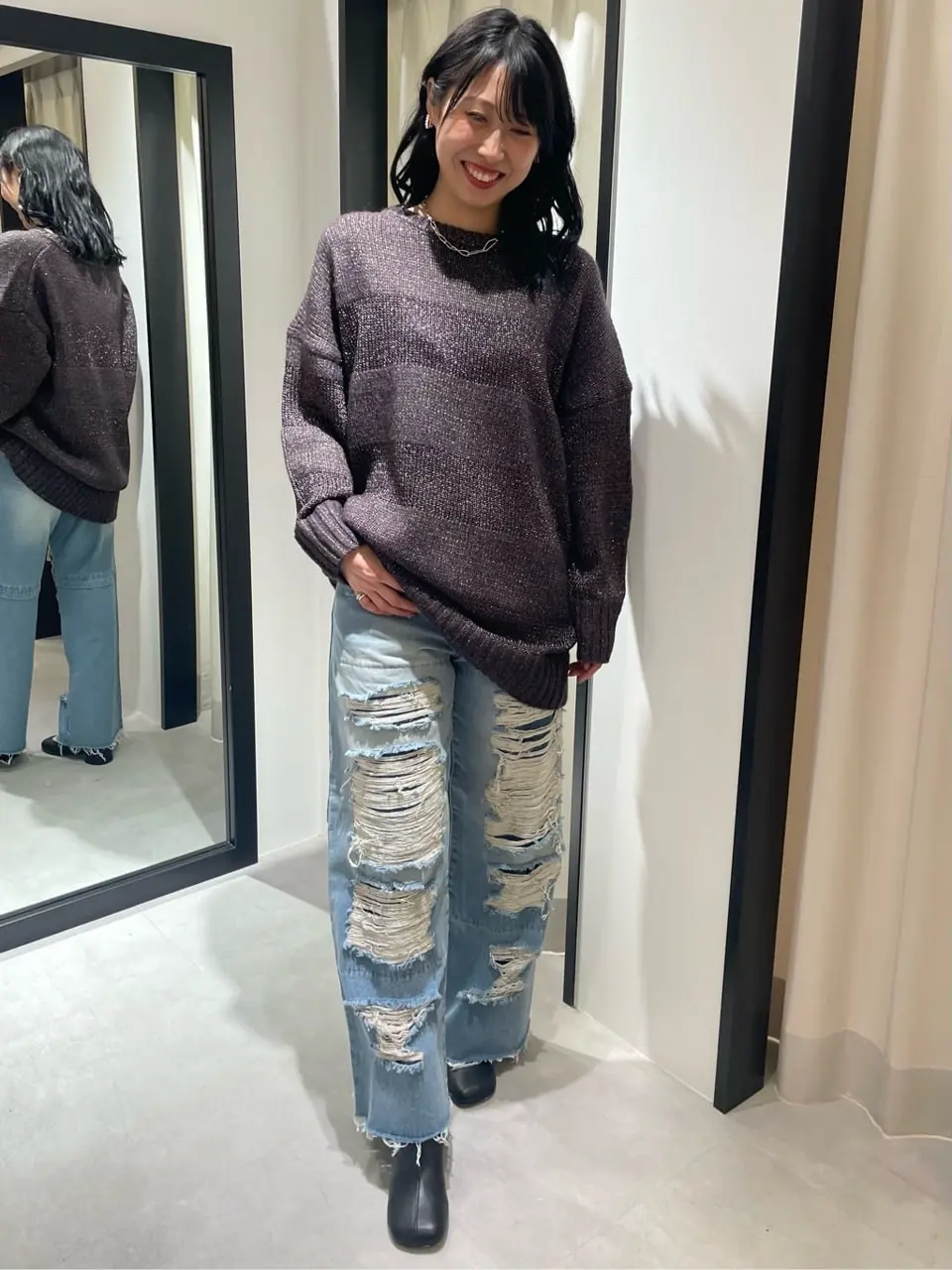 GRACE CONTINENTAL 端場　わかな コーディネート画像