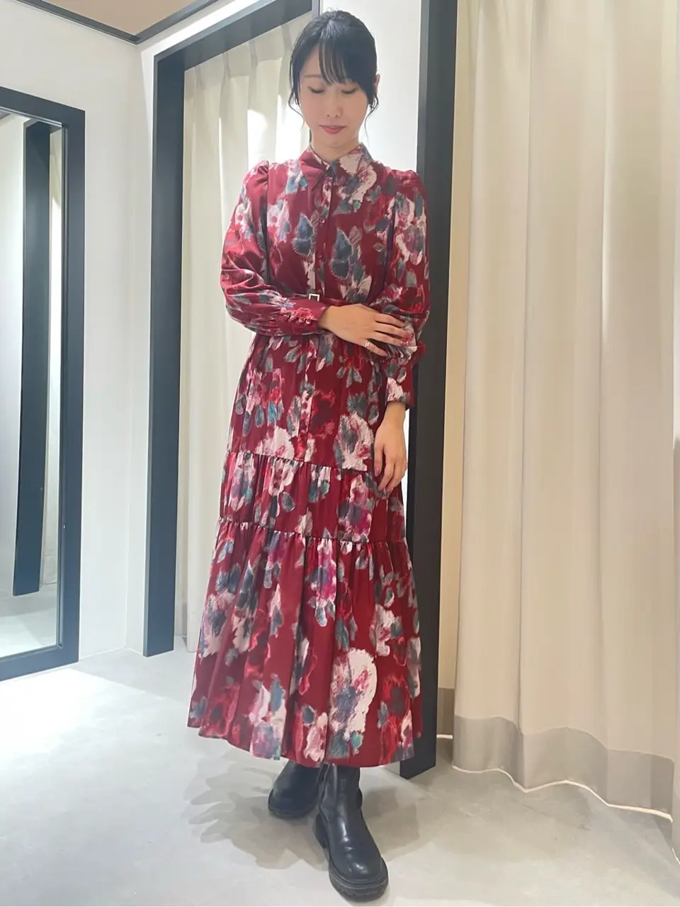 GRACE CONTINENTAL 端場　わかな コーディネート画像