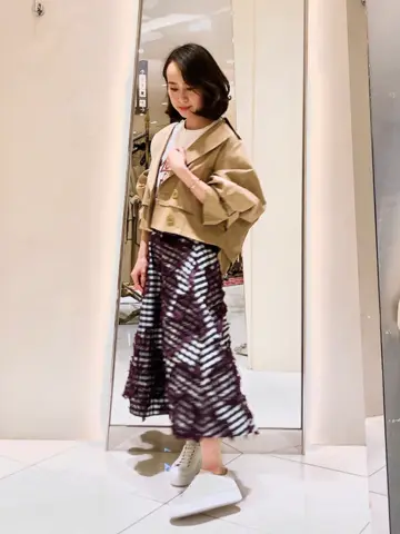 GRACE CONTINENTAL okunaka_desu コーディネート画像