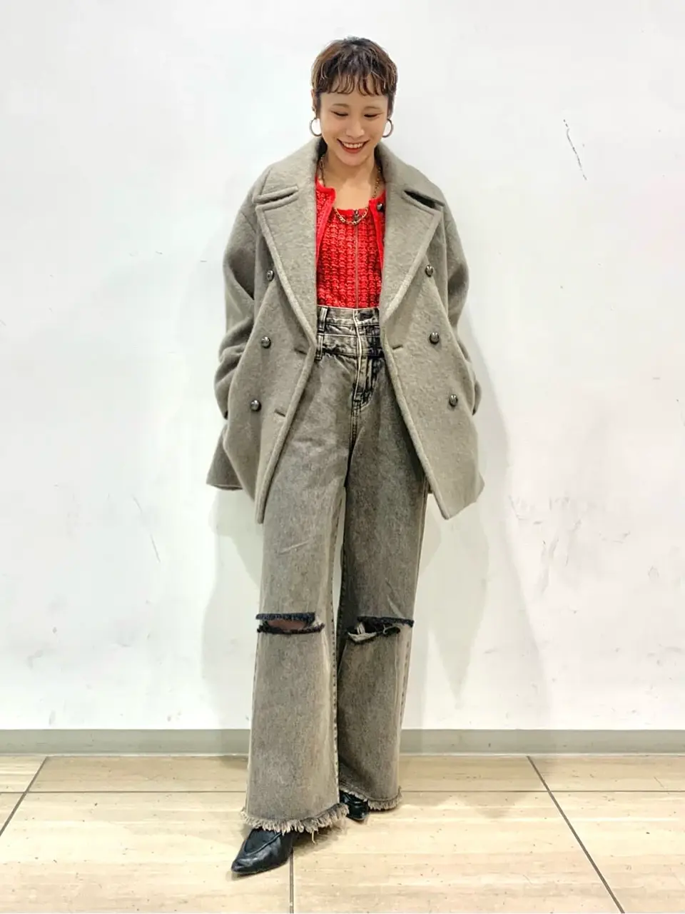 GRACE CONTINENTAL haruka iwasaki コーディネート画像