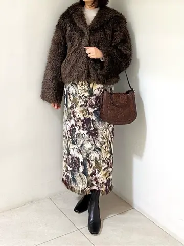 GRACE CONTINENTAL MORITA AI コーディネート画像