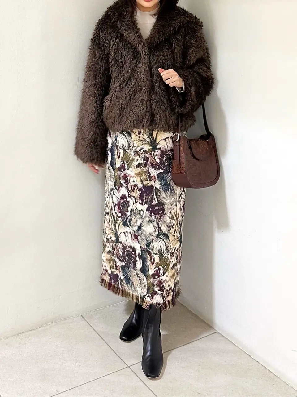 GRACE CONTINENTAL MORITA AI コーディネート画像