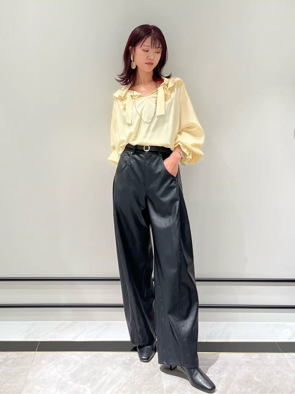 GRACE CONTINENTAL A.Kameyama コーディネート画像