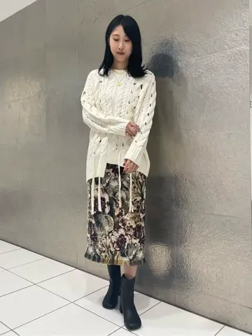 GRACE CONTINENTAL 端場　わかな コーディネート画像