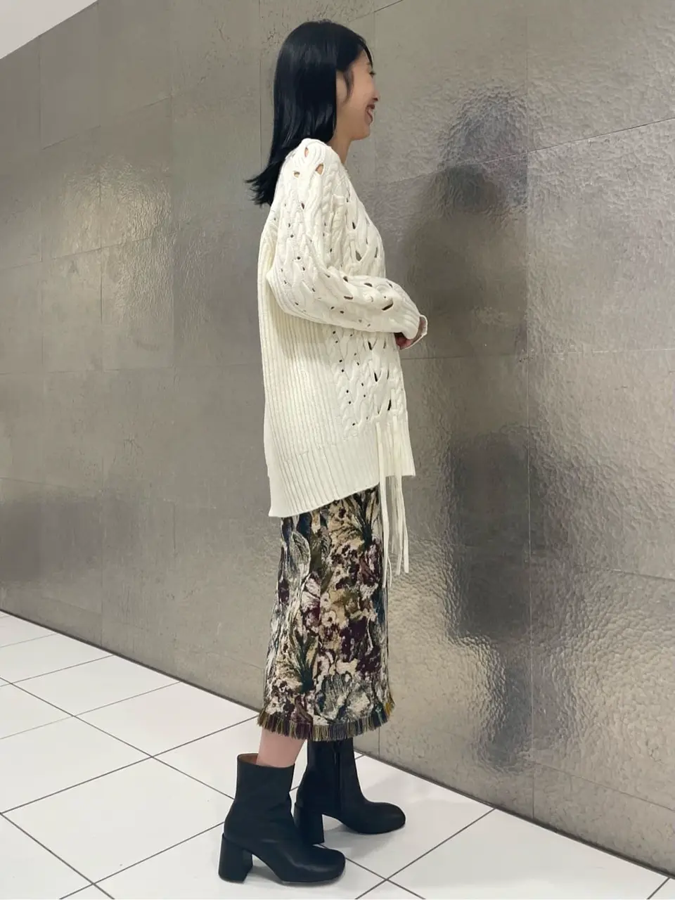 GRACE CONTINENTAL 端場　わかな コーディネート画像