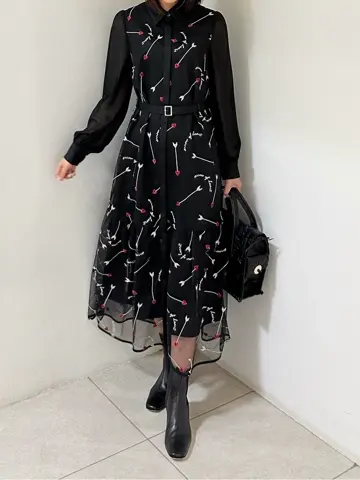 GRACE CONTINENTAL MORITA AI コーディネート画像