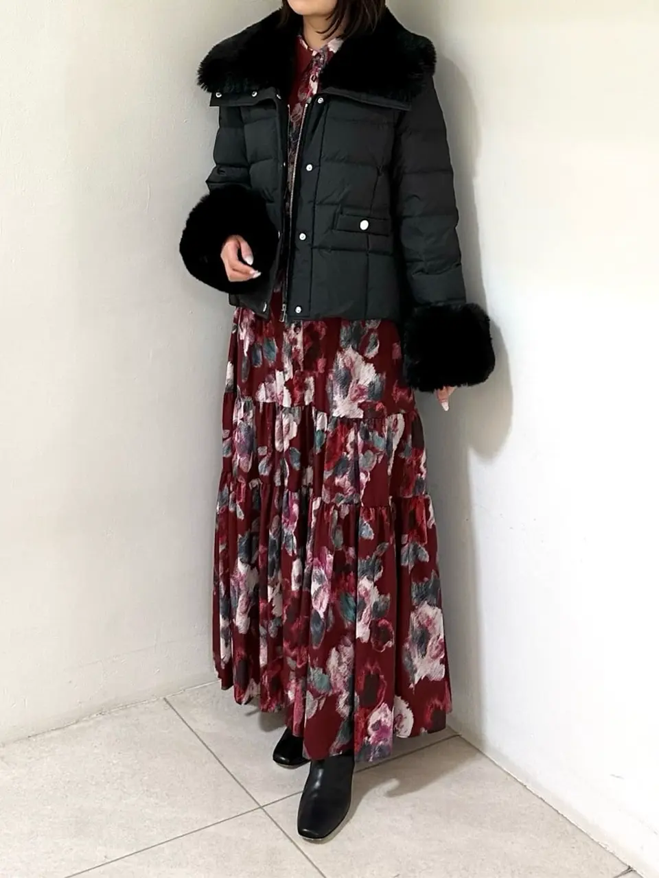 GRACE CONTINENTAL MORITA AI コーディネート画像