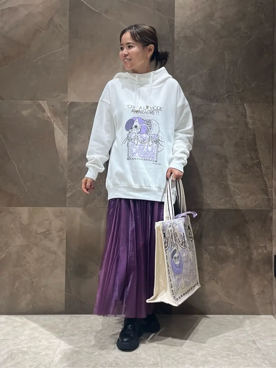 GRACE CONTINENTAL 穐山　香織 コーディネート画像