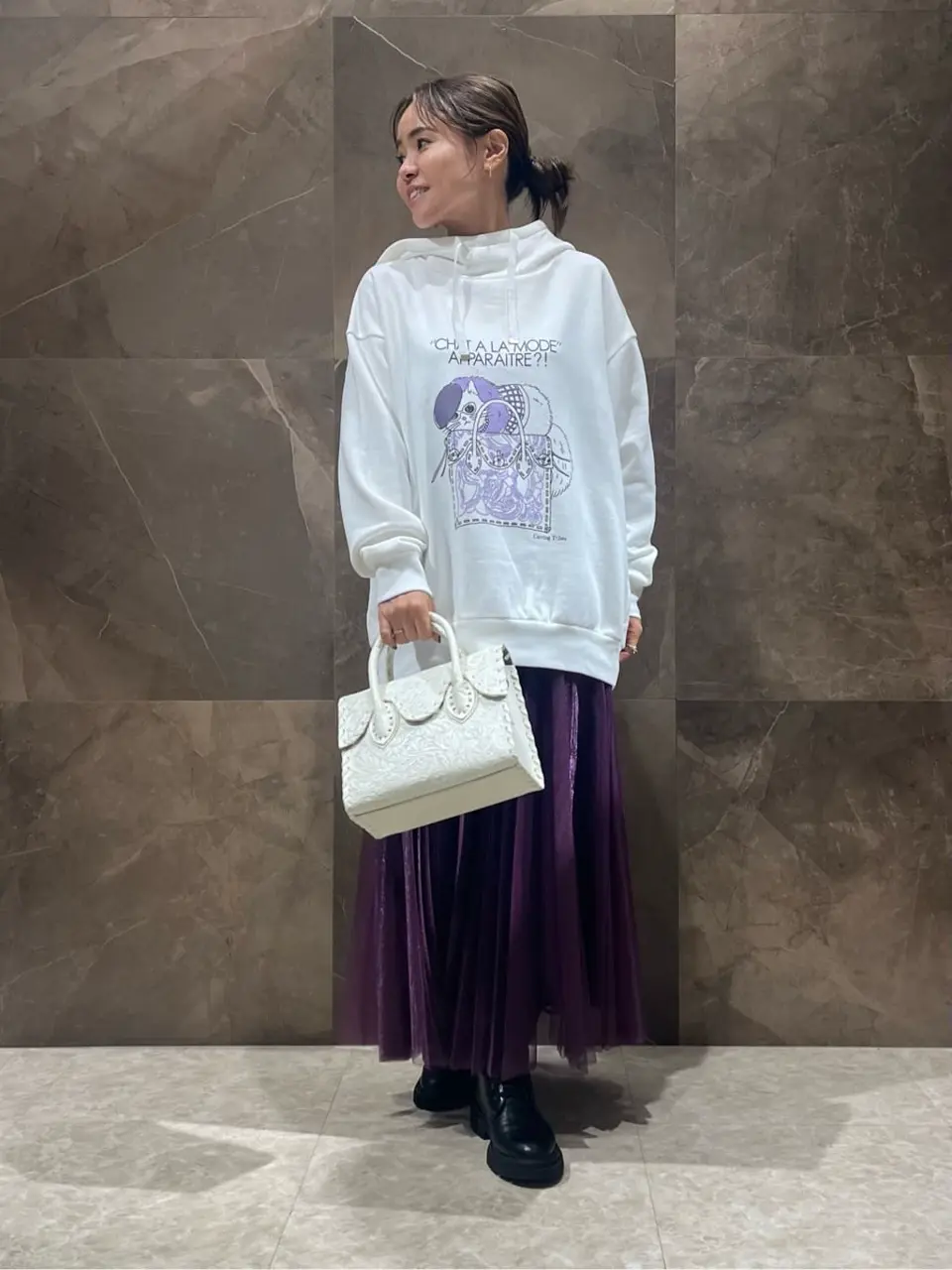 GRACE CONTINENTAL 穐山　香織 コーディネート画像