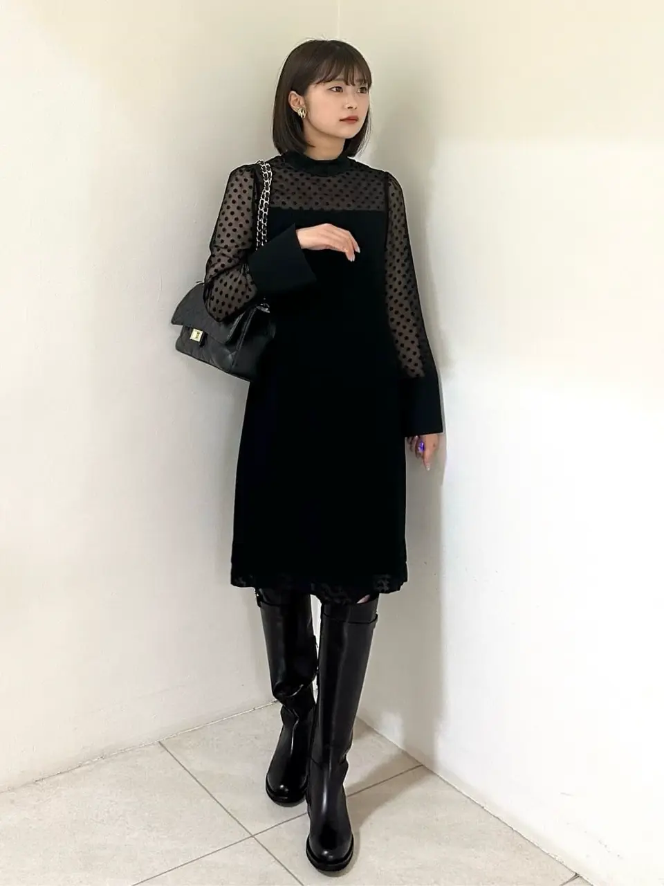 GRACE CONTINENTAL MORITA AI コーディネート画像