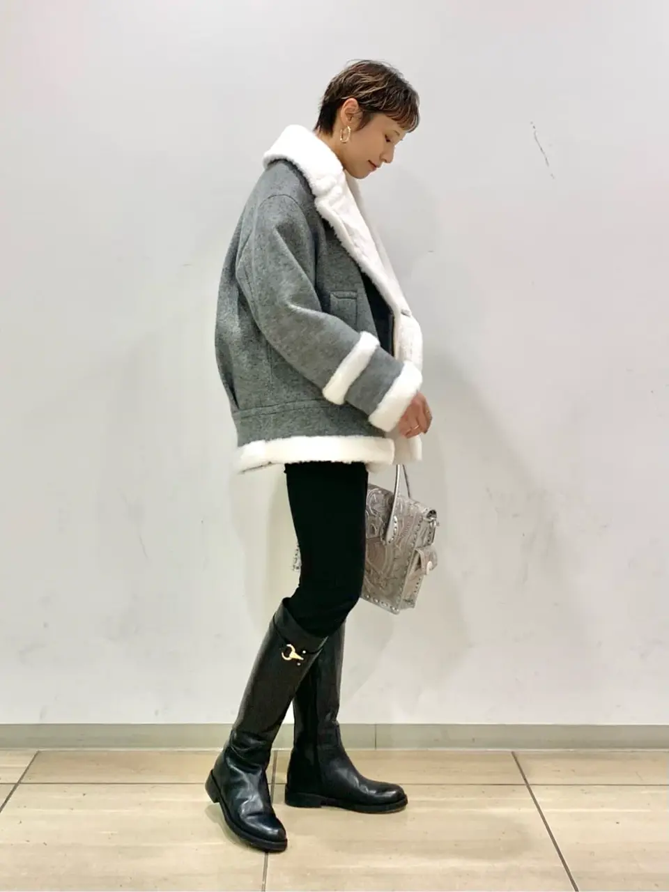 GRACE CONTINENTAL haruka iwasaki コーディネート画像