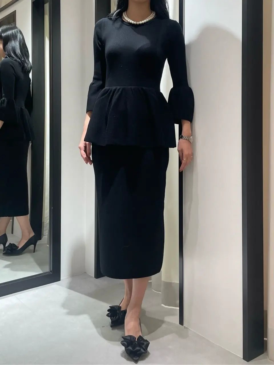 GRACE CONTINENTAL 端場　わかな コーディネート画像