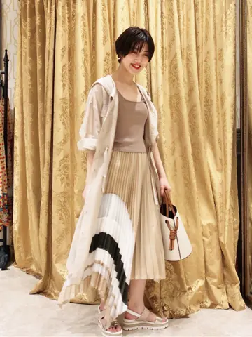 GRACE CONTINENTAL A.FUKUDA コーディネート画像