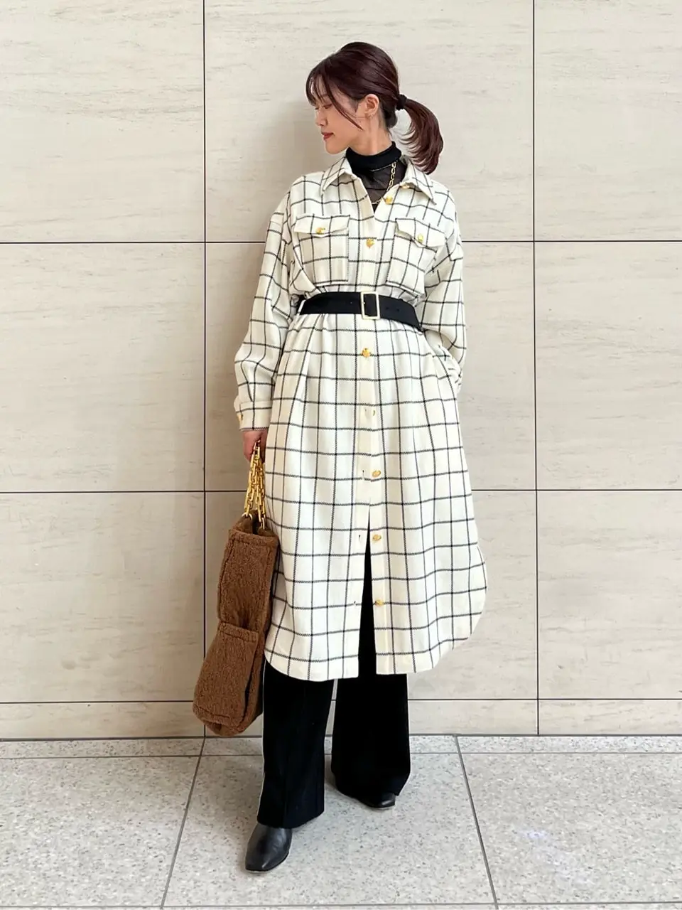 GRACE CONTINENTAL A.Kameyama コーディネート画像