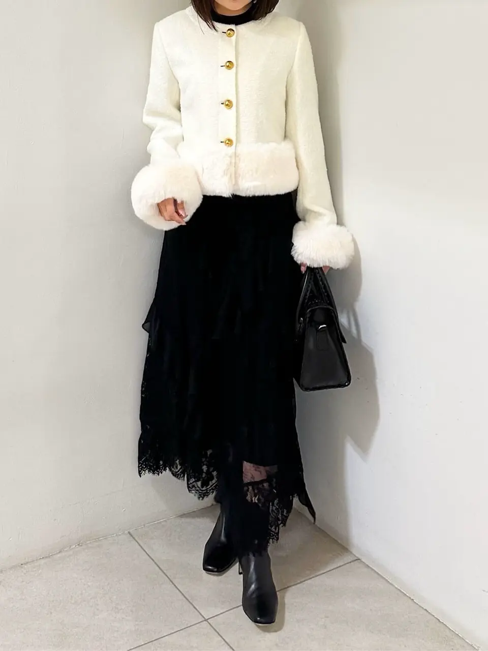 GRACE CONTINENTAL MORITA AI コーディネート画像