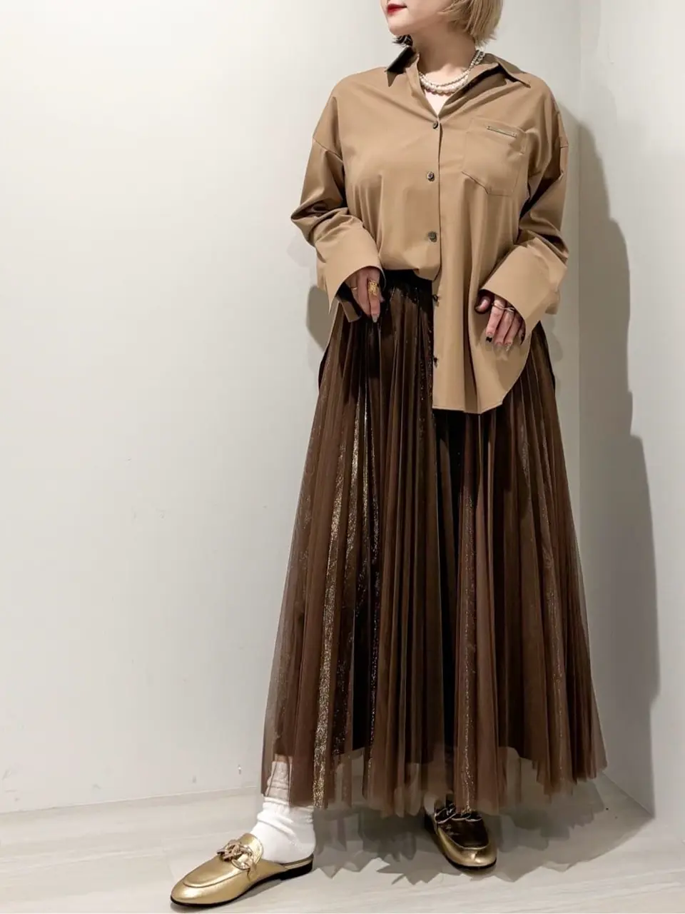 GRACE CONTINENTAL SAYUMI Nagashima コーディネート画像