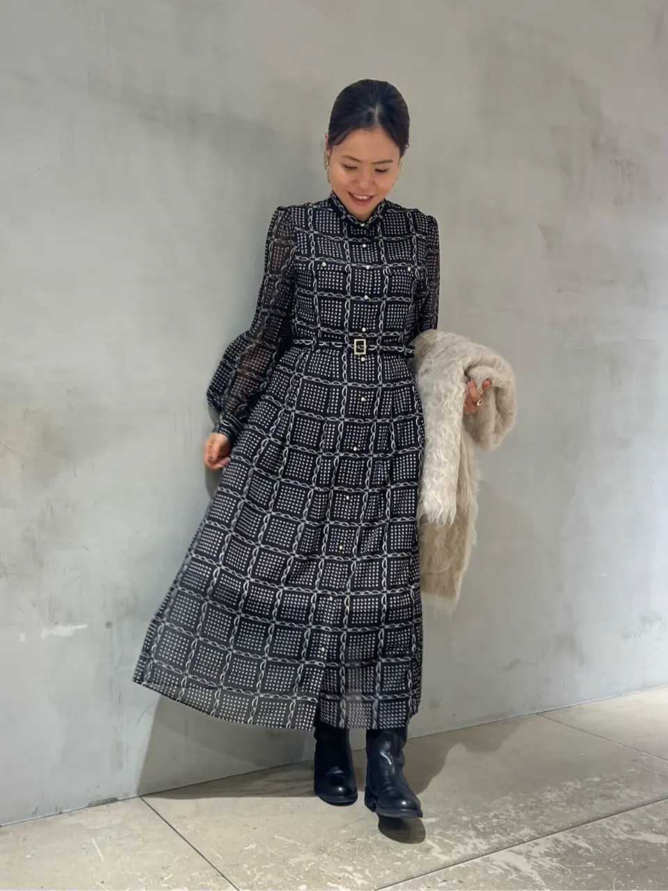 GRACE CONTINENTAL 穐山　香織 コーディネート画像