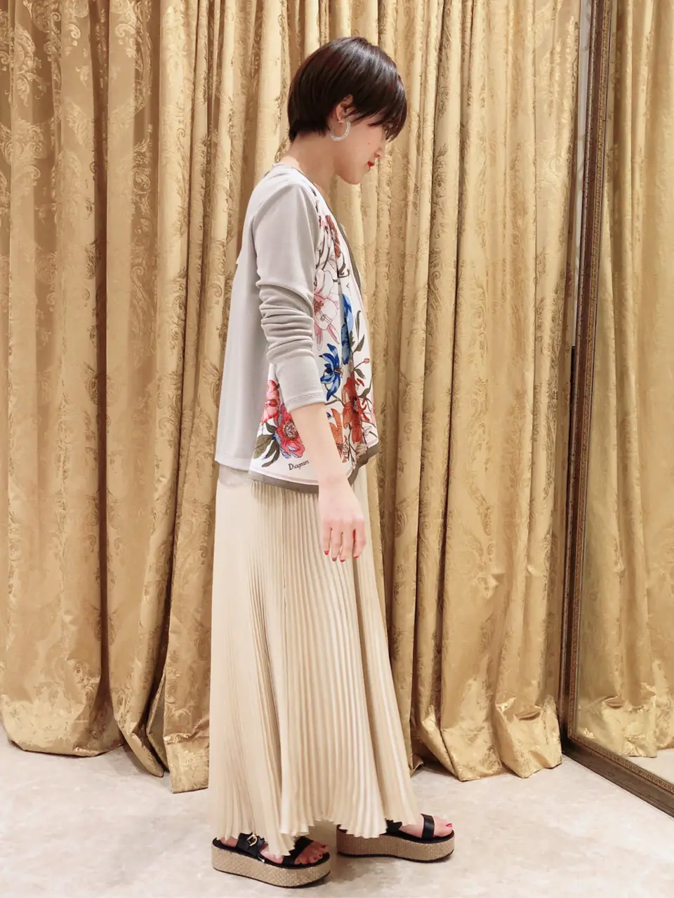 GRACE CONTINENTAL A.FUKUDA コーディネート画像