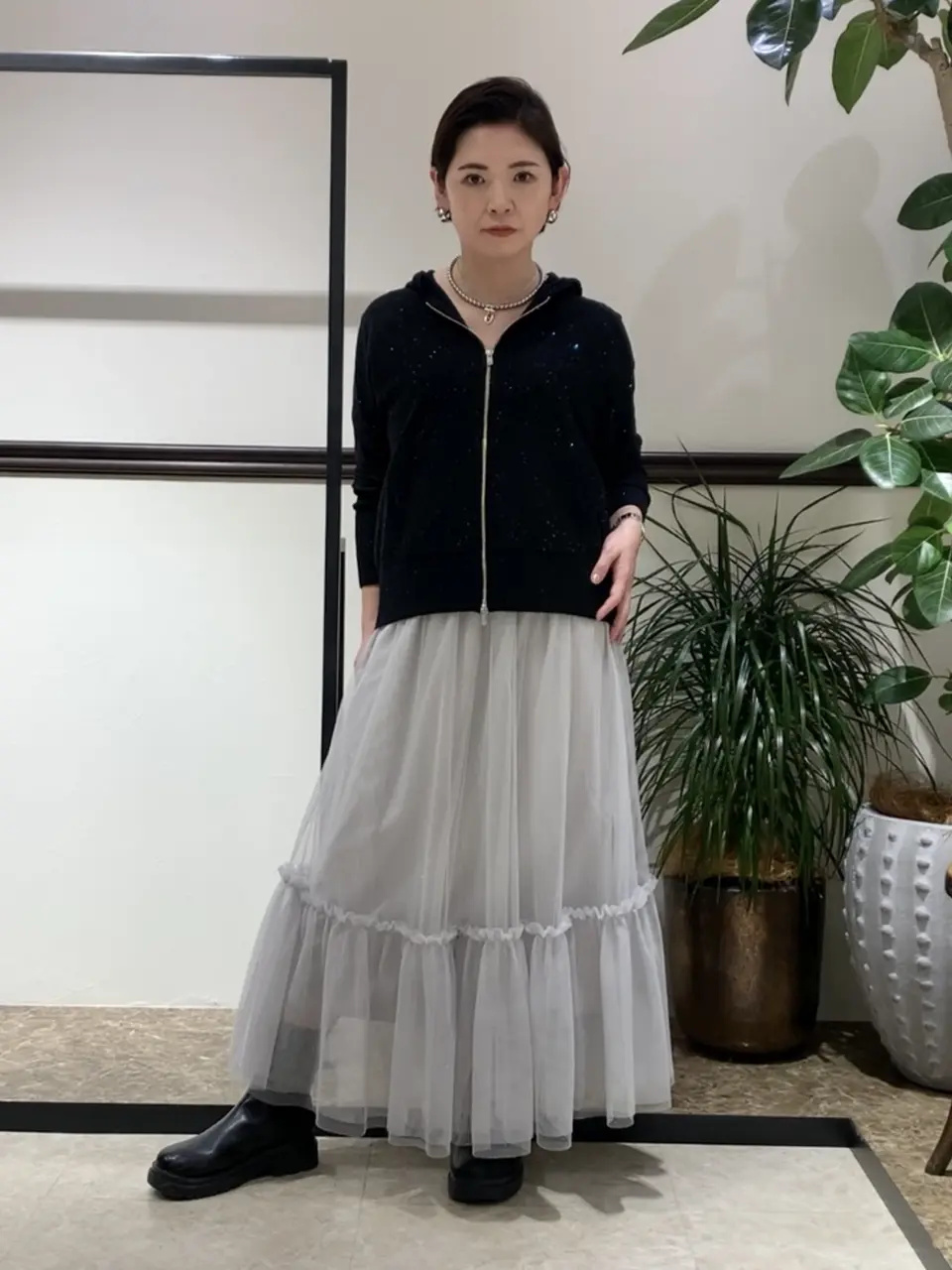 GRACE CONTINENTAL N.YURI コーディネート画像