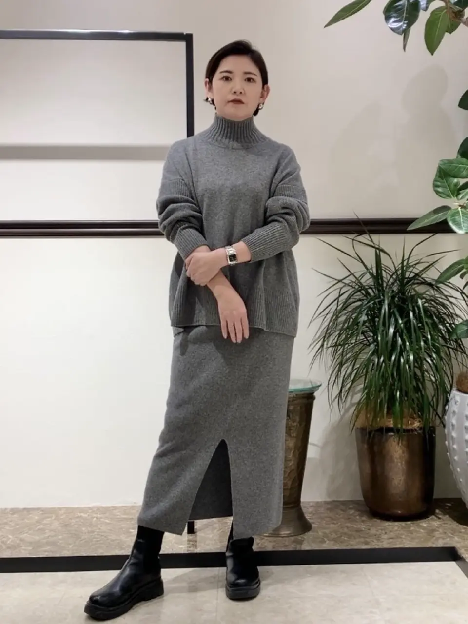 GRACE CONTINENTAL N.YURI コーディネート画像