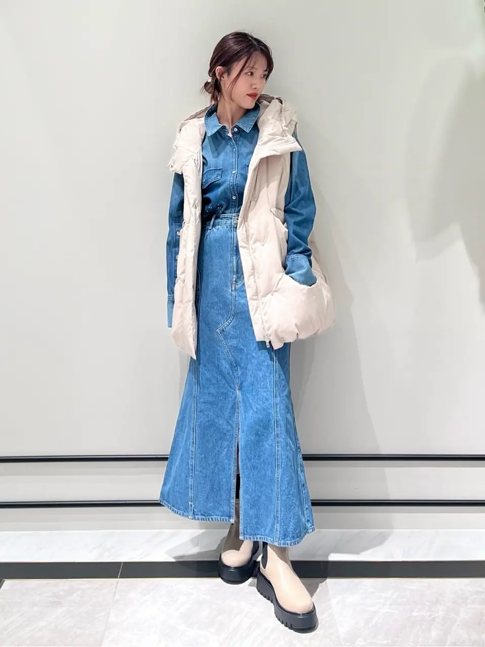 GRACE CONTINENTAL A.Kameyama コーディネート画像