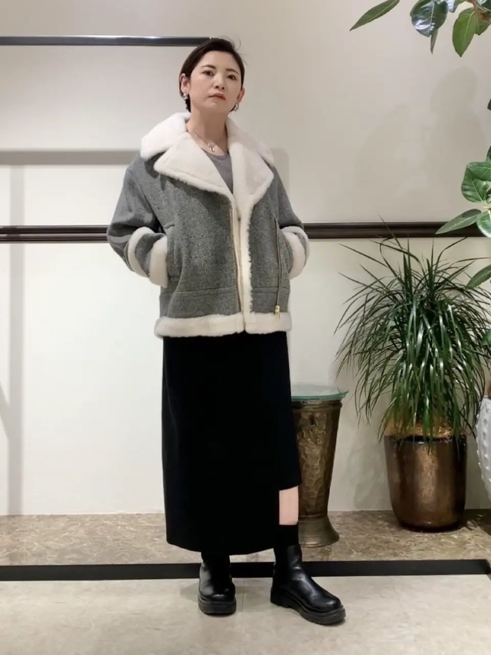 GRACE CONTINENTAL N.YURI コーディネート画像